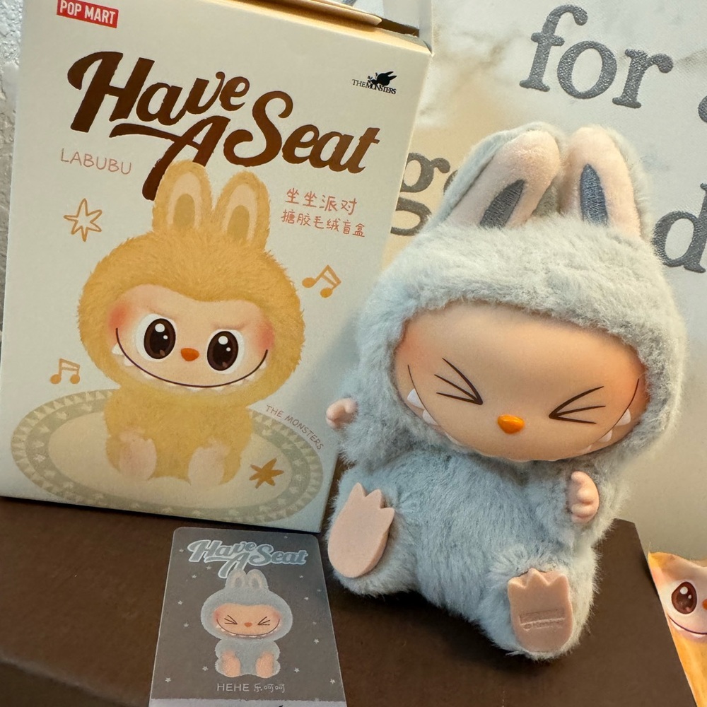 Pop Mart Labubu Have a seat series, new and confirmed ‘HEHE’